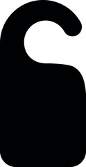 Hanging door tag icon vector Art & Illustration