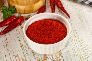 Spicy dry hot Chili powder