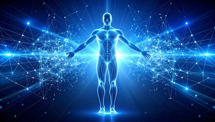 Digital Human Anatomy Energy, Light, and Connection