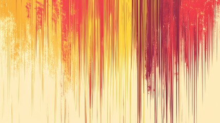 Textured background with alternating vertical red and yellow stripes, great for decorative use, print design, and wallpaper.