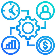 Resource Management Icon