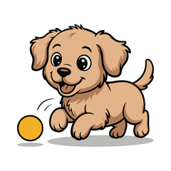 Cute Dog Having Fun Outdoors