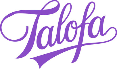Talofa Handwritten Script.