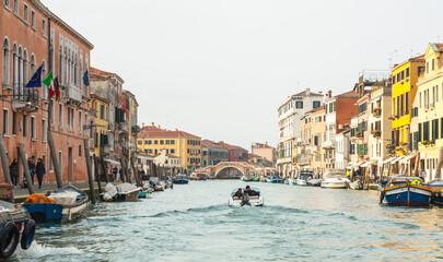 Cannaragio canal in Venice, Italy