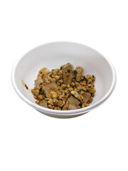 Delicious Asian Style Ground Meat with Vegetable Medley Bowl
