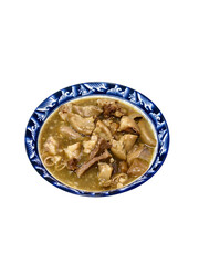 Traditional Savory Stew with Tender Meat and Flavorful Broth