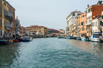 Obraz premium Cannaragio canal in Venice, Italy