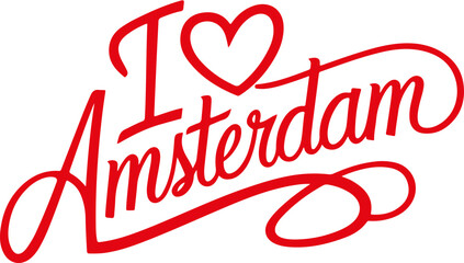 I Love Amsterdam.