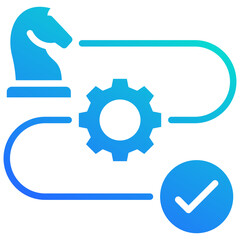 Strategic Roadmap Icon