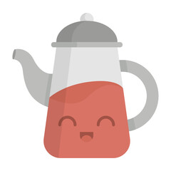 Kettle sticker flat