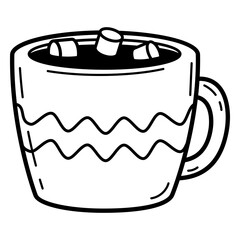 Hot cocoa filled stroke