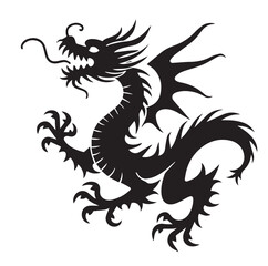 chinese dragon vector