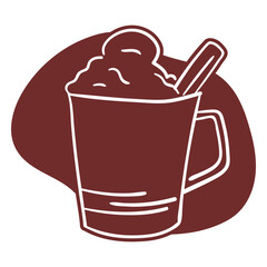 Capuccino coffee drink