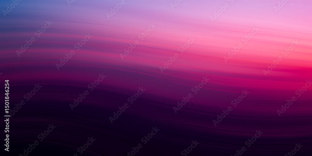 Poster abstract blurred gradient of purple pink and blue creating a smooth transition of colors artfully