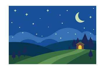 vector illustration of a house