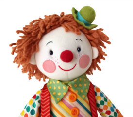 Clown doll png circus plush toy png funny clown figure png colorful clown figurine png children�s clown toy png vintage clown doll png transparent background image