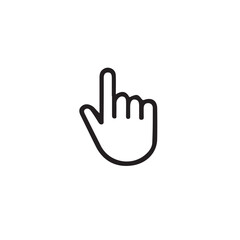 hand cursor vector illustration