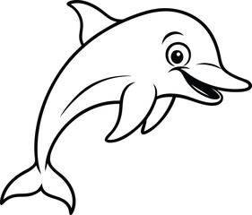 dolphin vector illustration