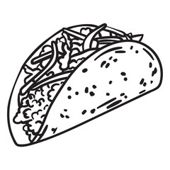 Food taco stroke