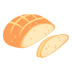 Bread pane de altamura flat