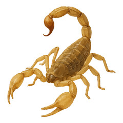 Realistic 4K Scorpion Illustration