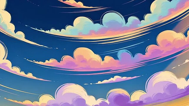 Drifting clouds 
