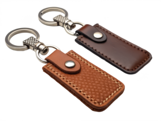 Couple leather keychains png personalized keyring set png matching couple keychains png love tag key holders png custom leather key fobs png romantic keychain pair png transparent background image