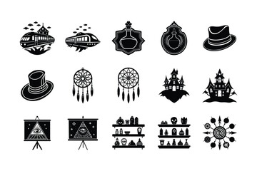 set of vector icons