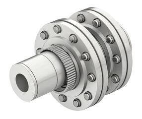 Coupling png mechanical shaft coupling png torque transmission joint png industrial connector part png machine component png power transfer device png transparent background image