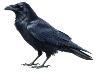 Crow png black bird silhouette png wild raven image png flying crow illustration png spooky bird clipart png feathered bird png transparent background image