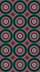 circle motif, circle pattern, symmetrical, circle lines, wall wallpaper, HD