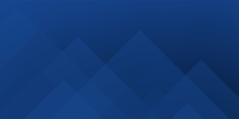 Abstract blue background. Geometric triangle background. Hexagon pattern. Vector background.