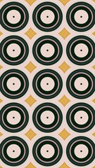 circle motif, circle pattern, symmetrical, circle lines, wall wallpaper, HD