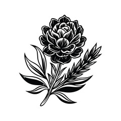 Fototapeta premium Lavender SVG