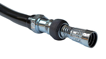 Chrome Hose Connector Closeup.