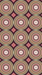 circle motif, circle pattern, symmetrical, circle lines, wall wallpaper, HD