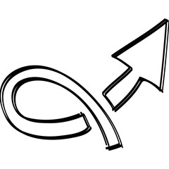 Spin turn arrow direction