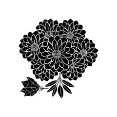 Marigold Flower SVG
