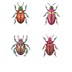set of insects