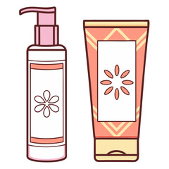 Premium Skincare Cream Set – Moisturizer Pair with Distinct Packaging

