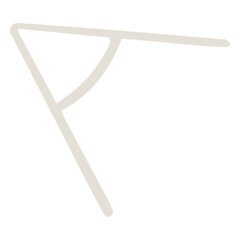 Angle shape doodle