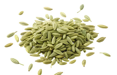 Fennel seeds png dried fennel png spice seeds png herbal seeds png aromatic seeds png cooking ingredient png transparent background image
