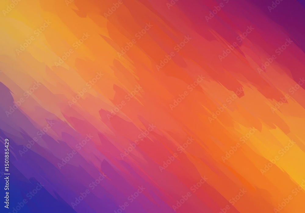 Poster abstract gradient background with vibrant colors and brush strokes