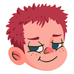 Sneaky kid cartoon