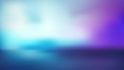 Abstract purple blue gradient background. Colorful studio with beautiful bright blurred floor and walls. Modern empty room for product display lighting. Art & Illustration