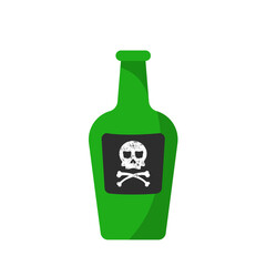 poison bottle – vector illustration