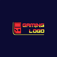 digital videos gaming logo design vector