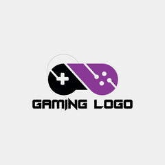 digital videos gaming logo design vector
