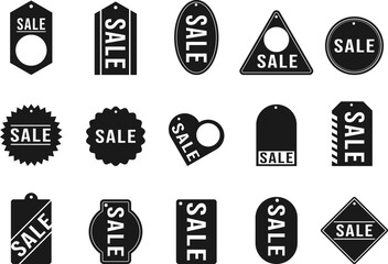 Sale Label Hang Tag Vector Collections, Discount Hang Tag Collections