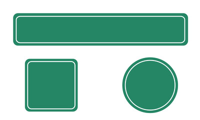 green road sign with arrow